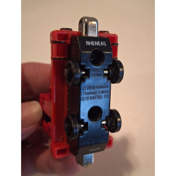 Thomas & Friends Rheneas Die-Cast Train Engine Toy Mattel 2010 Red #2 - Picture 5 of 8